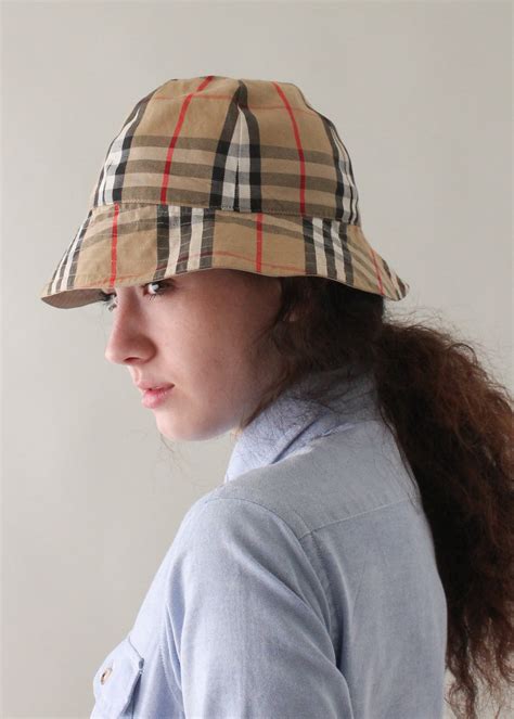 replica burberry bucket hats|burberry reversible bucket hat.